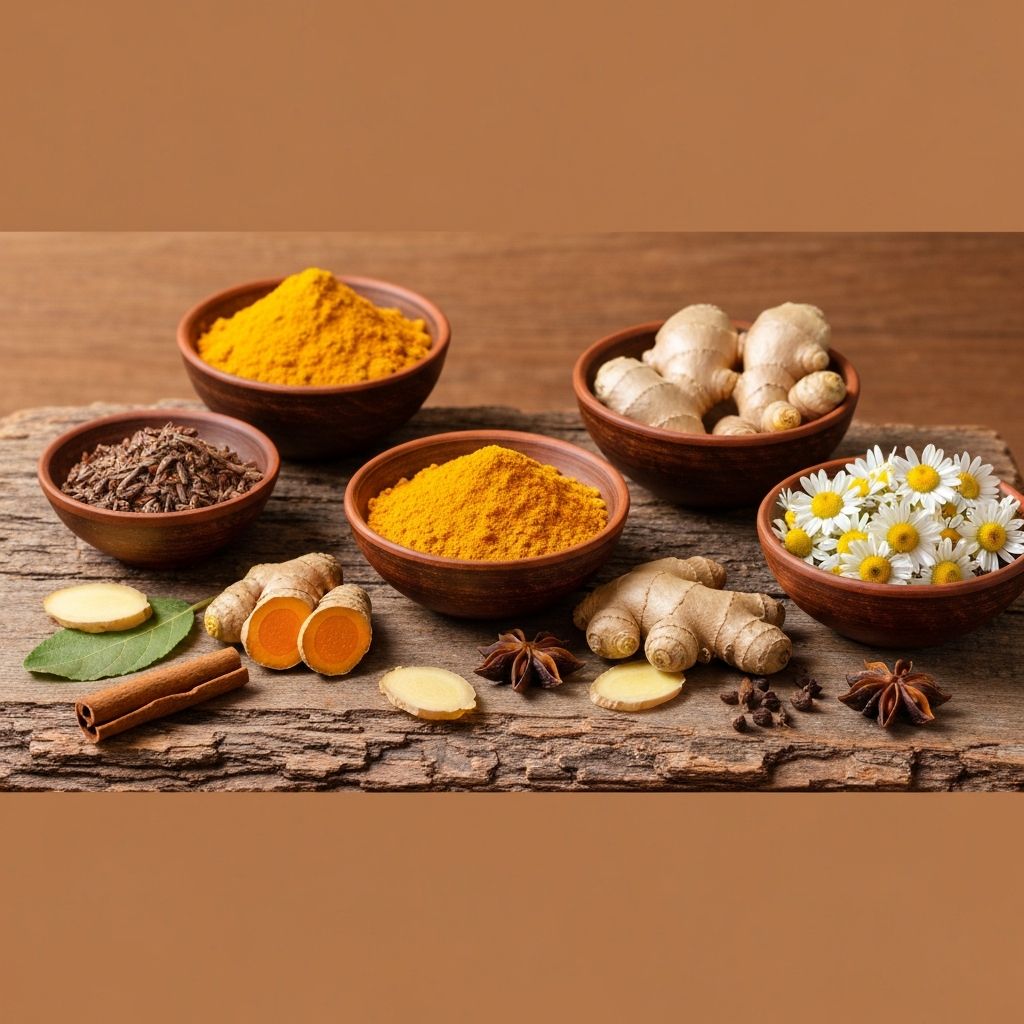 Natural herbal components and botanicals
